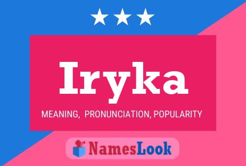 Iryka Name Poster