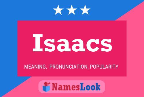 Isaacs Name Poster