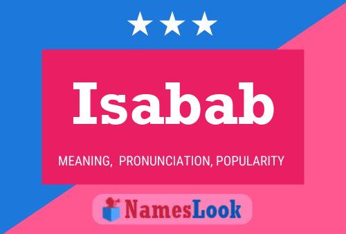 Isabab Name Poster