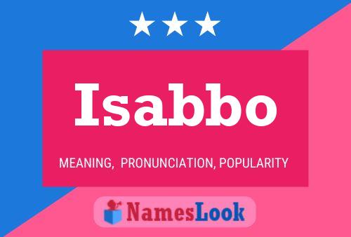 Isabbo Name Poster