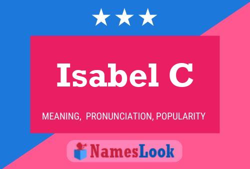 Isabel C Name Poster