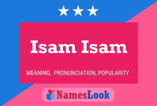 Isam Isam Name Poster