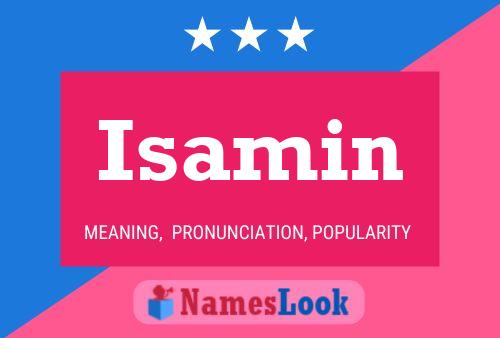 Isamin Name Poster