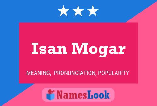 Isan Mogar Name Poster