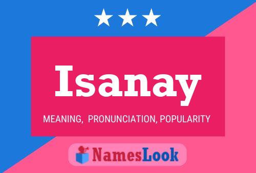 Isanay Name Poster