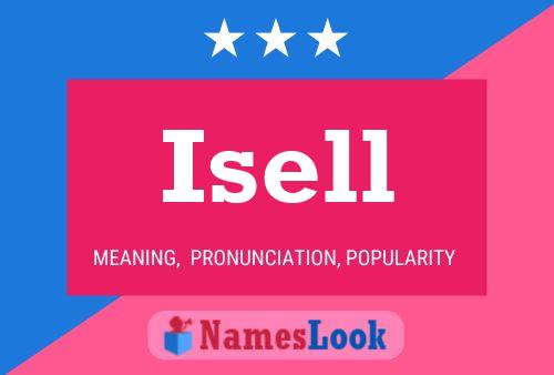 Isell Name Poster