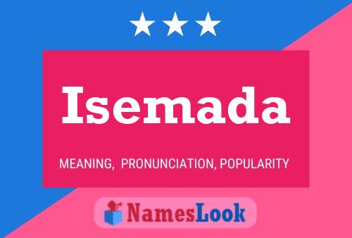 Isemada Name Poster