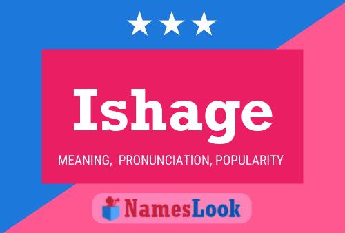 Ishage Name Poster