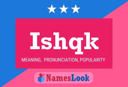 Ishqk Name Poster