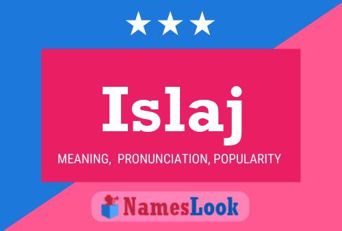 Islaj Name Poster