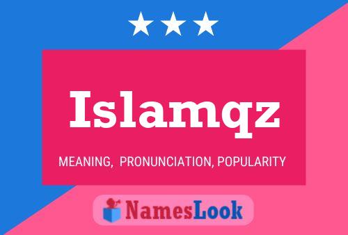 Islamqz Name Poster