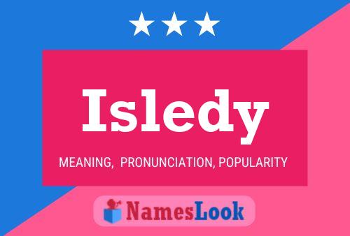 Isledy Name Poster