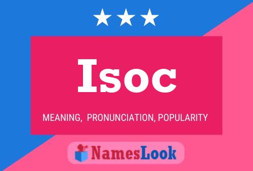 Isoc Name Poster