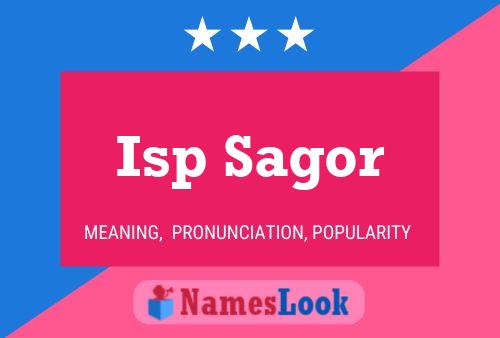 Isp Sagor Name Poster