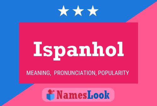 Ispanhol Name Poster