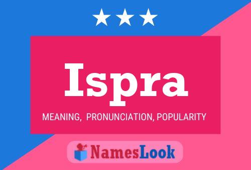 Ispra Name Poster