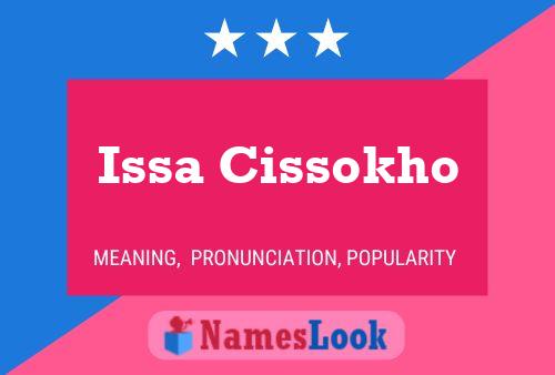 Issa Cissokho Name Poster