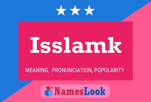 Isslamk Name Poster