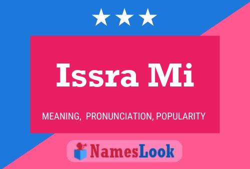 Issra Mi Name Poster