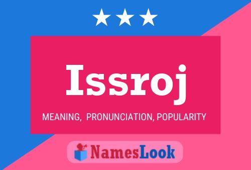 Issroj Name Poster