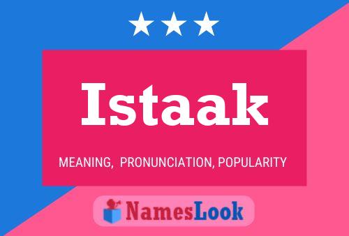 Istaak Name Poster