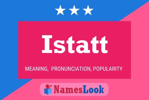 Istatt Name Poster