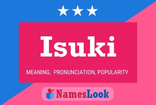 Isuki Name Poster