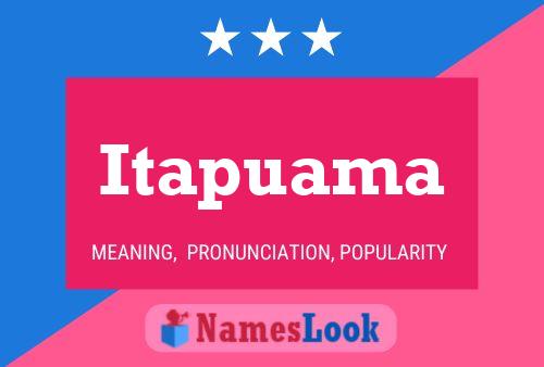 Itapuama Name Poster