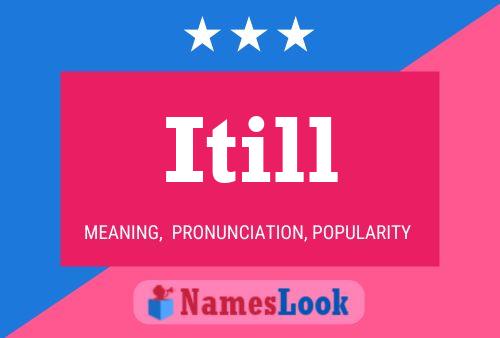 Itill Name Poster