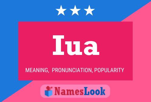 Iua Name Poster