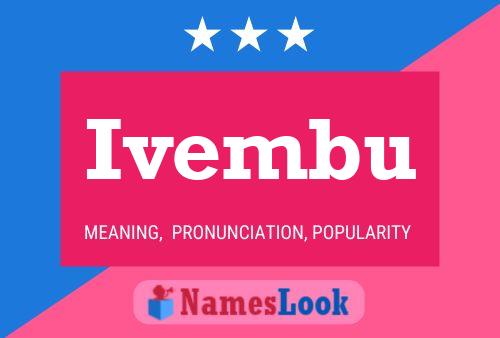 Ivembu Name Poster