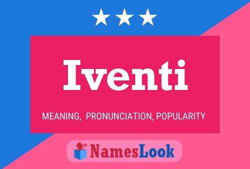 Iventi Name Poster