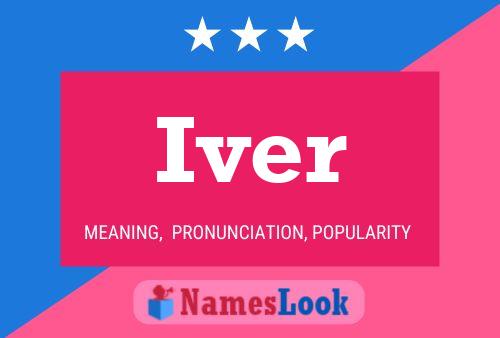 Iver Name Poster