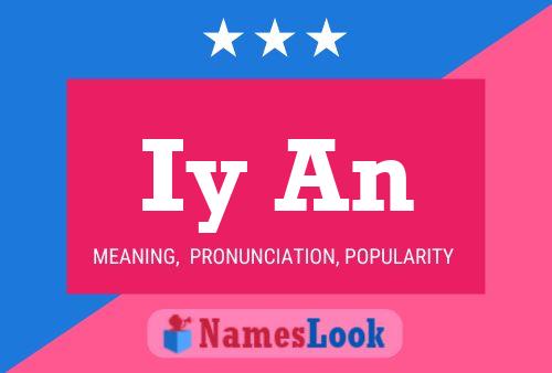 Iy An Name Poster