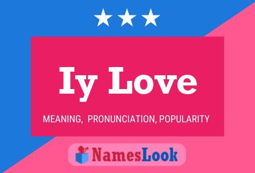 Iy Love Name Poster