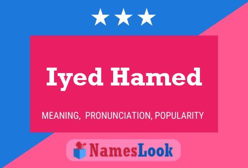 Iyed Hamed Name Poster