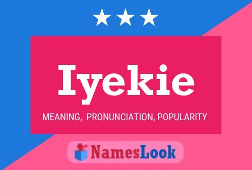 Iyekie Name Poster