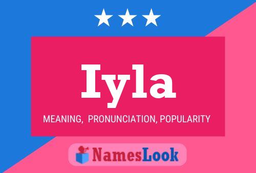 Iyla Name Poster