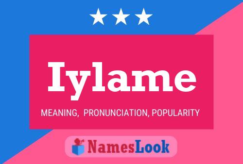 Iylame Name Poster