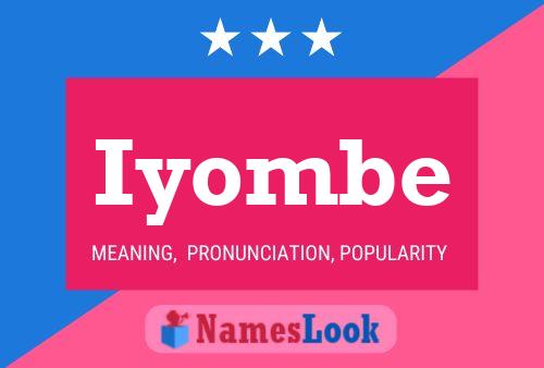 Iyombe Name Poster