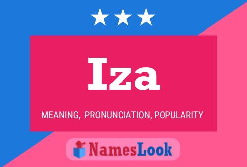 Iza Name Poster