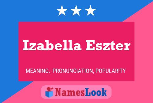 Izabella Eszter Name Poster