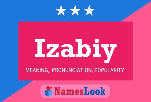 Izabiy Name Poster