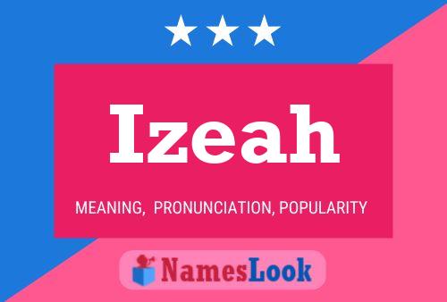 Izeah Name Poster