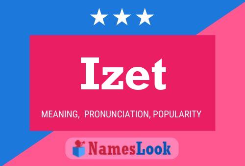 Izet Name Poster