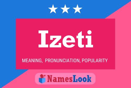 Izeti Name Poster