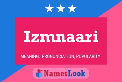 Izmnaari Name Poster