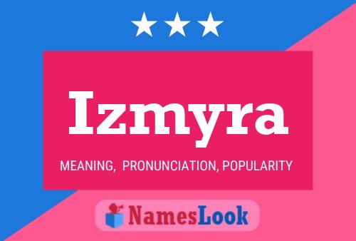 Izmyra Name Poster