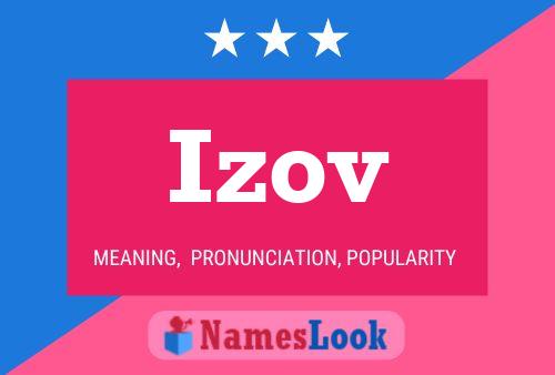 Izov Name Poster