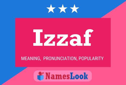 Izzaf Name Poster